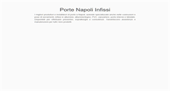 Desktop Screenshot of portenapoli.com